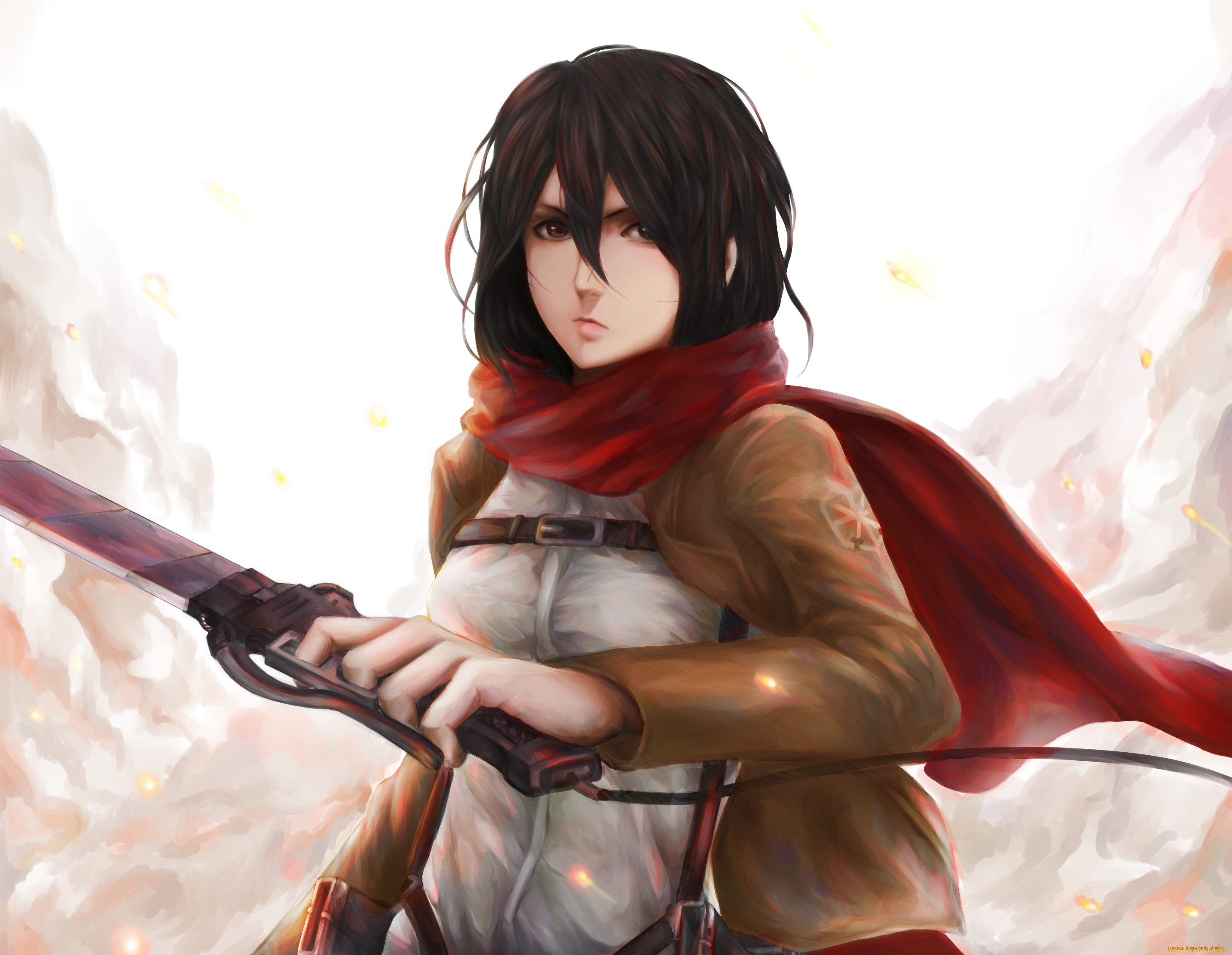 , shingeki no kyojin, , , , , , , mikasa, ackerman, , art